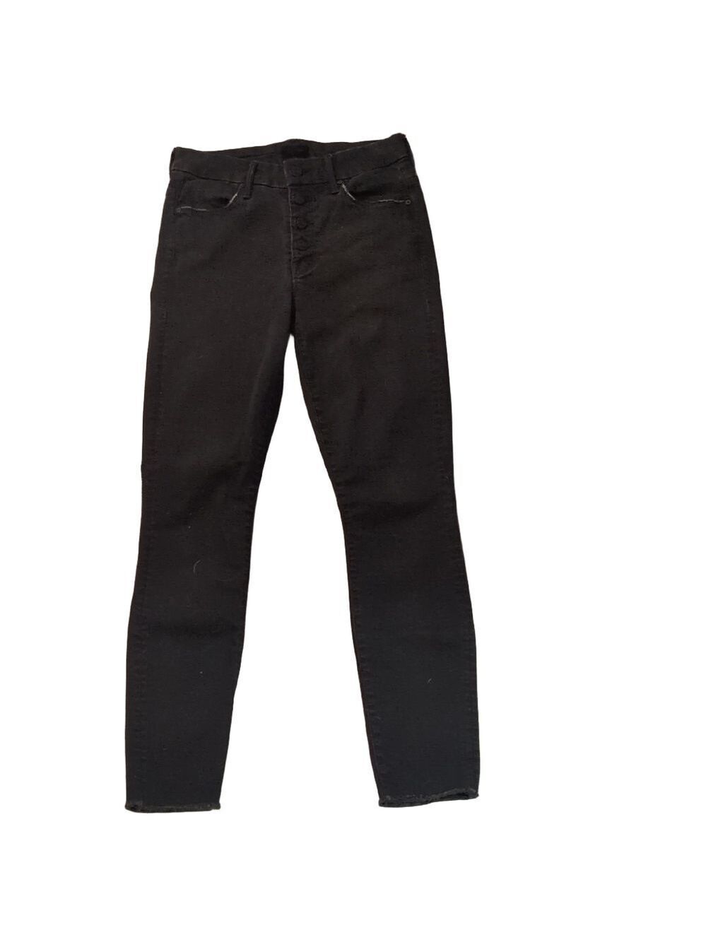Mother Not Guilty The Pixie Ankle Fray Jeans Size 25